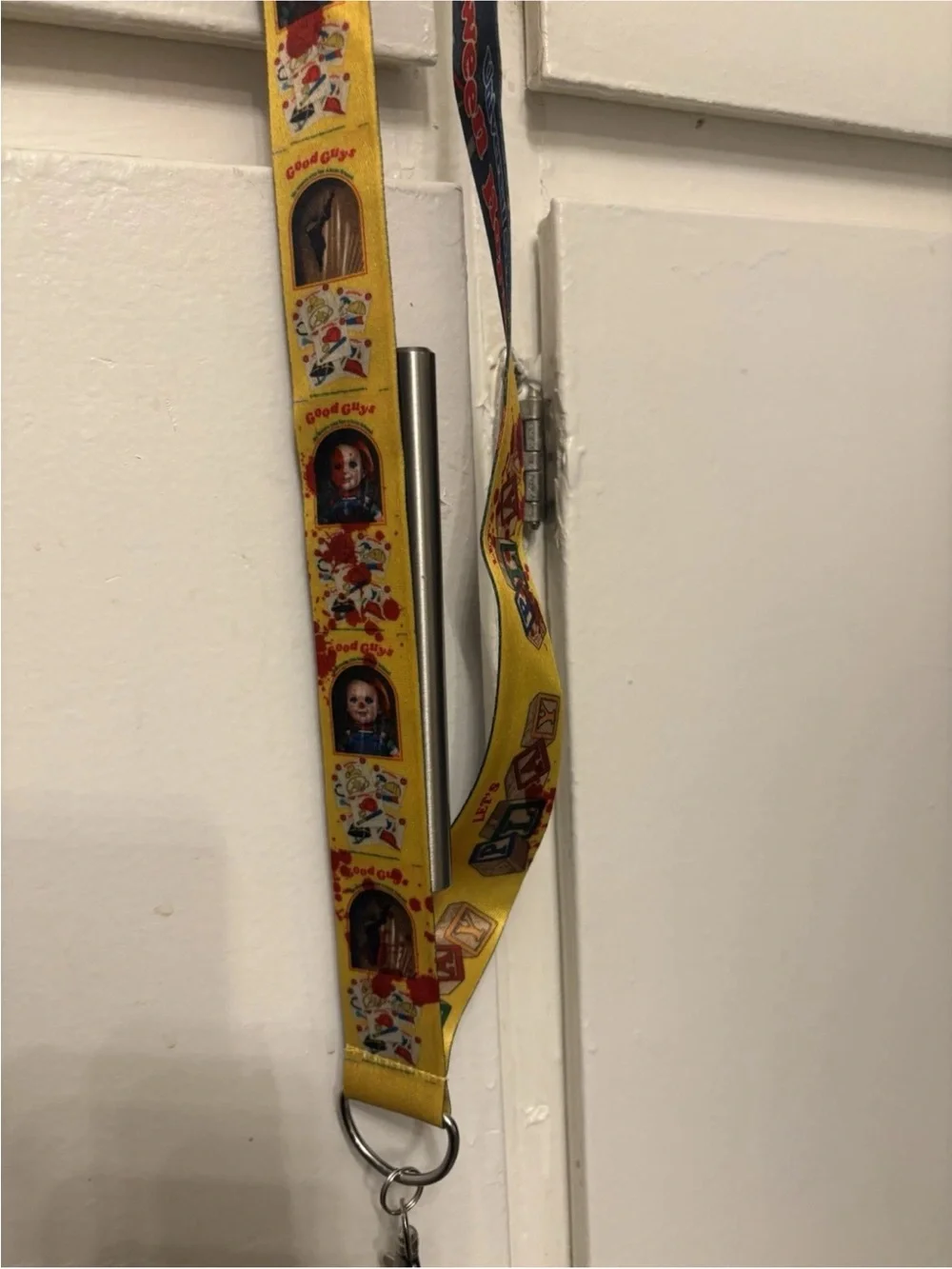 Chucky Universal Studios Halloween Horror Nights 2023 Lanyard with pouch